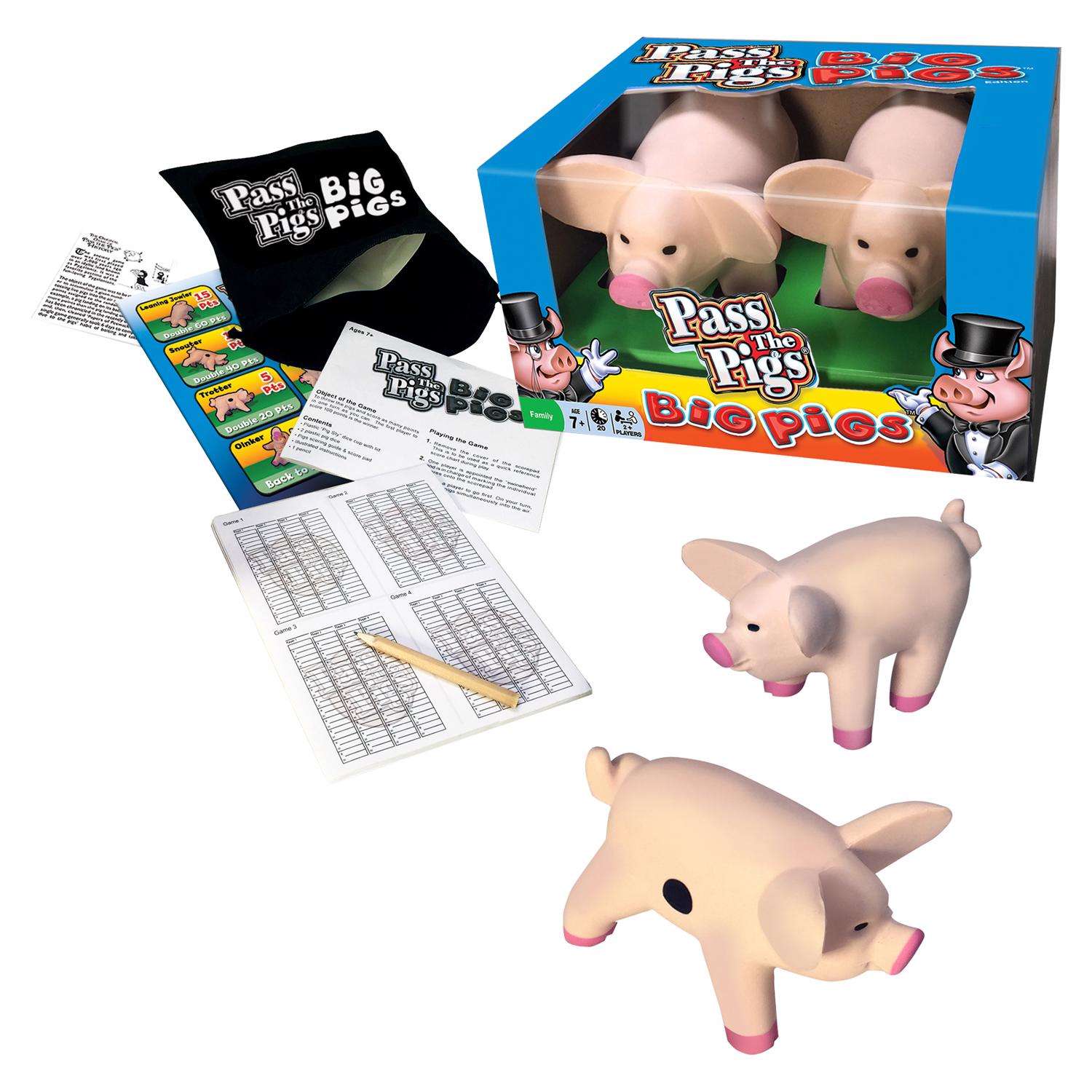 Winning Moves Pass The Pigs Big Pigs Dice Game Ace Hardware