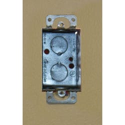 Southwire New and Old Work Rectangle Steel Switch Box