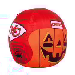 Sporticulture NFL 4 ft. LED Kansas City Chiefs Jack-O-Helmet Inflatable