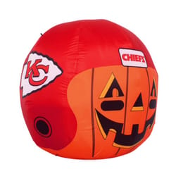 Sporticulture NFL 4 ft. LED Kansas City Chiefs Jack-O-Helmet Inflatable