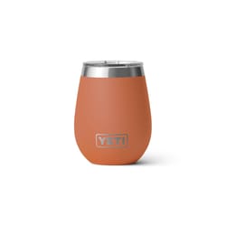 YETI Rambler 10 oz High Desert Clay BPA Free Wine Tumbler with MagSlider Lid