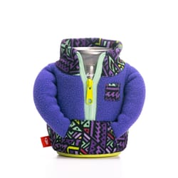 Puffin Drinkwear The Fleece Purple Polyester Pinball Can Holder