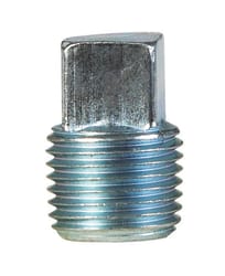 Billco Corporation 1/4 in. MPT Galvanized Square Head Plug