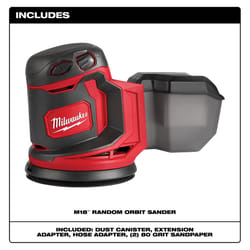 Milwaukee M18 18 V Cordless 5 in. Random Orbit Sander Tool Only