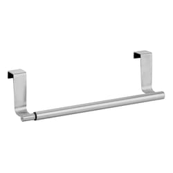 InterDesign Forma 2.5 in. H X 2.75 in. W X 9.75 in. L Brushed Over-the-Cabinet Expandable Towel Bar