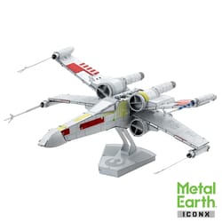 Metal Earth X-Wing Starfighter 3D Model Kit Multicolored