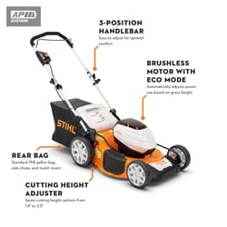 STIHL RMA 510 RMA 510 21 in. Battery Lawn Mower Kit (Battery & Charger)