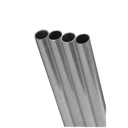 K&S 1/4 in. D X 3 ft. L Round Aluminum Tube K&S 1/4 in. D X 3 ft. L Round Aluminum Tube