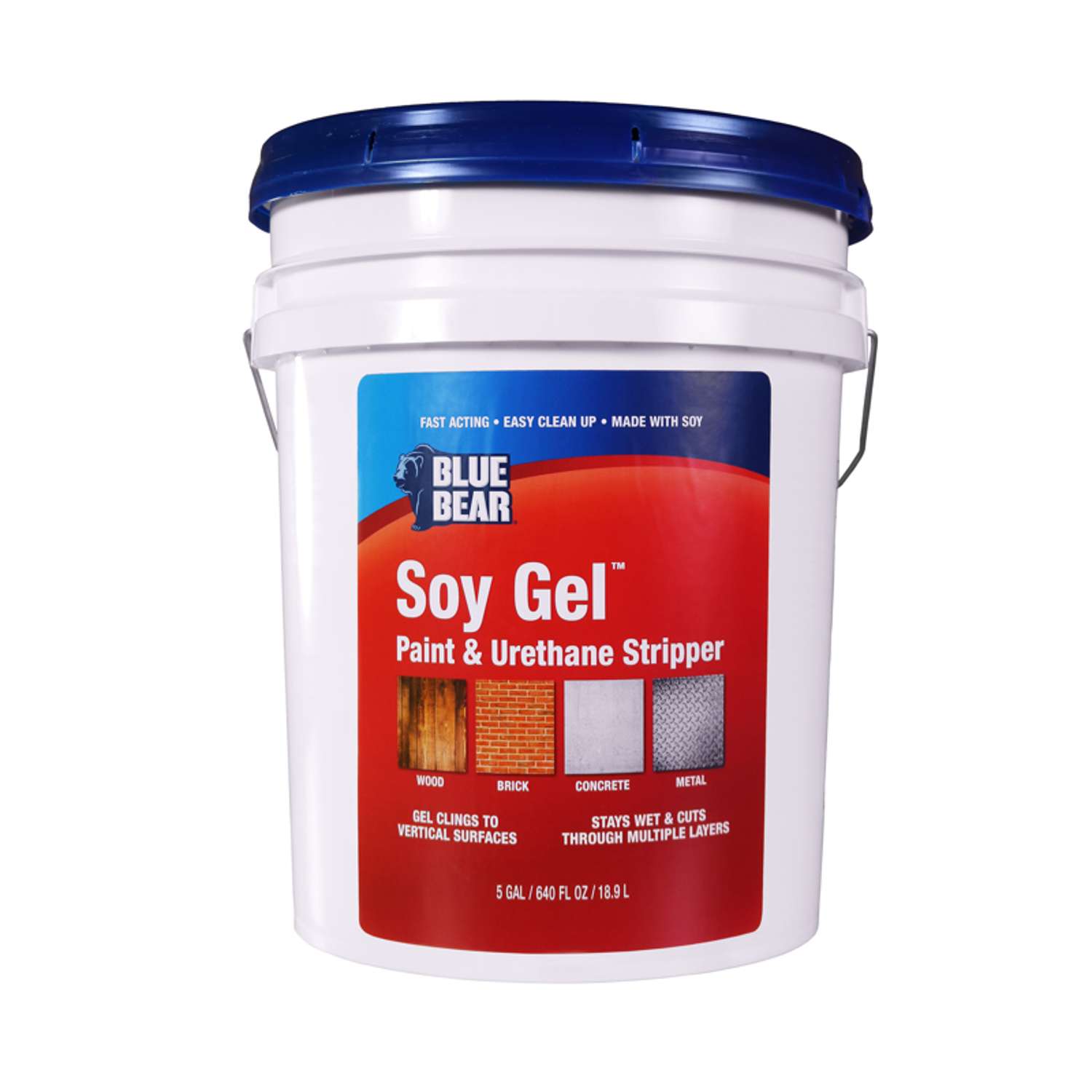 Blue Bear Soy Gel Paint and Urethane Stripper 5 gal Ace Hardware