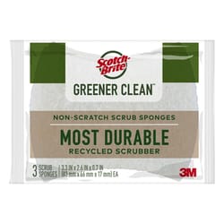 Scrub Buddies Non-Scratch Scourer with Plastic Handles- 4 count