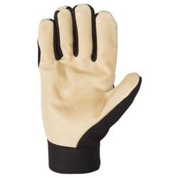 Wells Lamont Men's General Purpose Work Gloves White/Black M 1 pk