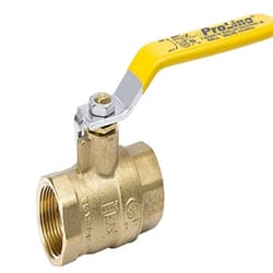 B&K ProLine 1-1/4 in. Brass FIP Ball Valve Full Port Lever