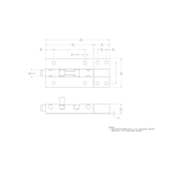 Ace 5 in. L Zinc-Plated Steel Barrel Bolt 1 pk