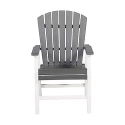 Signature Design by Ashley Transville Gray/White HDPE Frame Casual Armchair