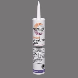 Custom Building Products Polyblend Pewter Siliconized Acrylic Tile Caulk 10.5 oz