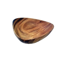 Pacific Merchants Natural Acacia Wood Three-Sided Dip Bowls 1 ct