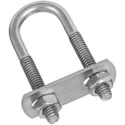 National Hardware 1/4 in. X 3/4 in. W X 2-1/2 in. L Coarse Zinc-Plated Stainless Steel U-Bolt