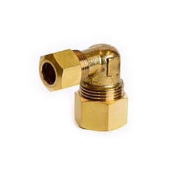 ATC 5/8 in. Compression X 3/8 in. D Compression Brass 90 Degree Elbow