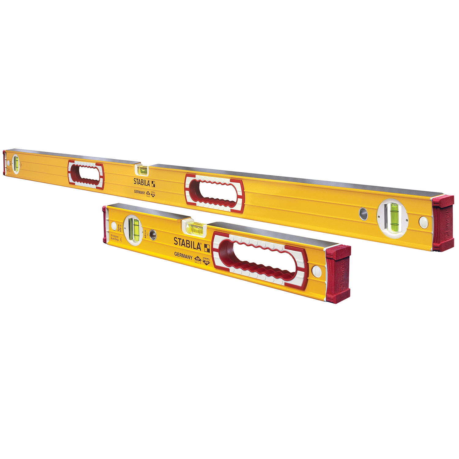 STABILA Aluminum Type 196 Box Beam Level Set 3 vial