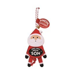 Christmas Dancing Decor Multicolored Special Son Ornament 5 in.