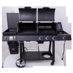 Oklahoma Joe's Natural Gas/Wood Pellet Grill Black