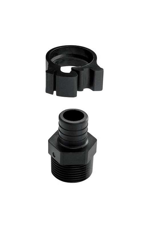 Flair-It PEXLock 1 in. PEX X 1 in. D MPT Adapter with Clamp - Ace Hardware
