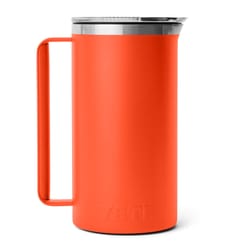 YETI Rambler 64 oz Papaya Vacuum-Insulated Pitcher Stainless Steel