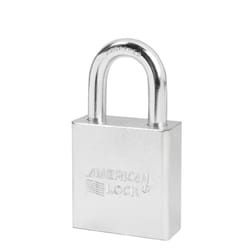 American Lock 6.56 in. H X 1-3/4 in. W Steel 5-Pin Cylinder Padlock