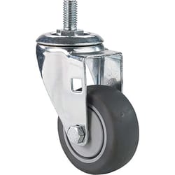 The Fairbanks Company 5 in. D Swivel Thermoplastic Rubber Caster 300 lb 1 pk