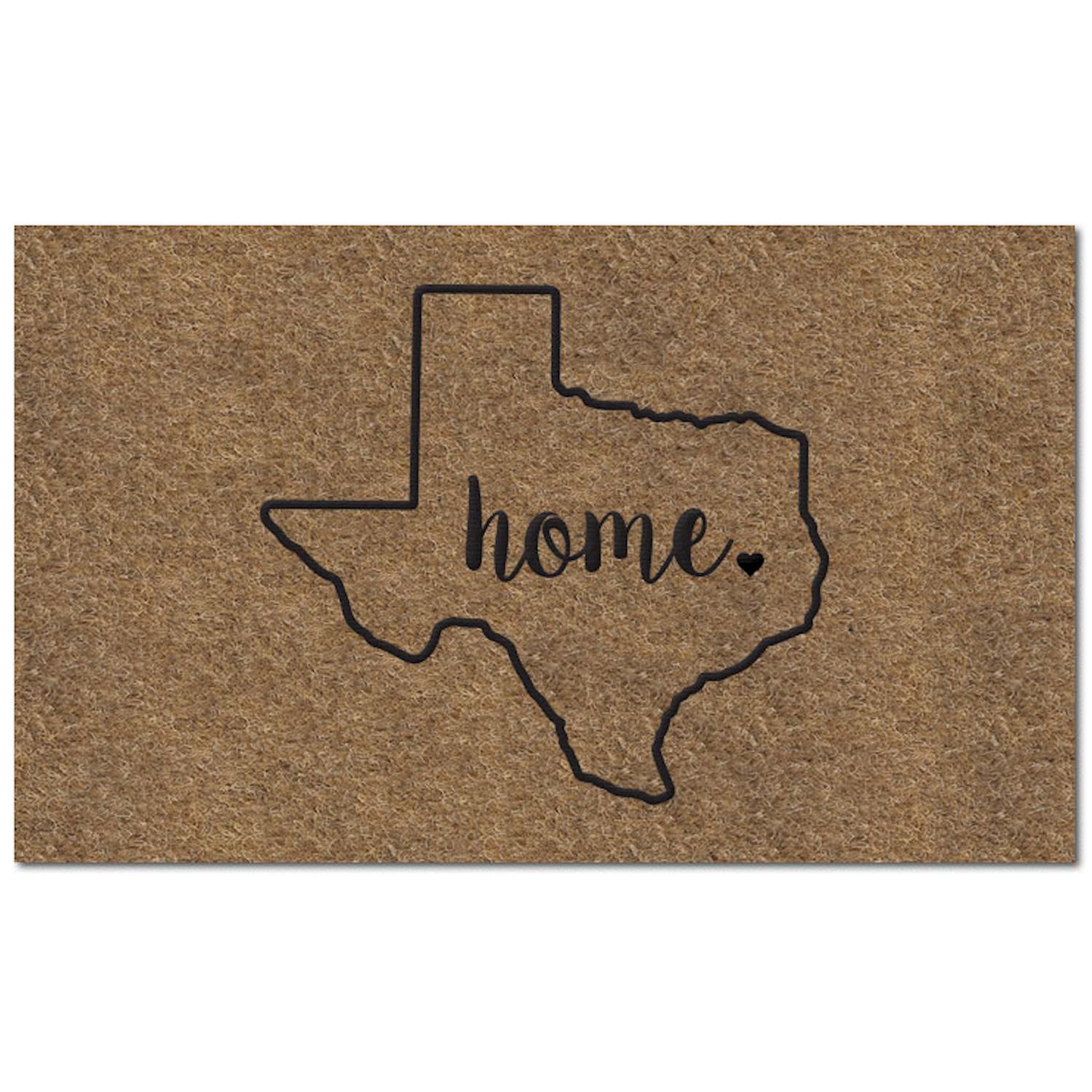 Americo Home Welcome 18 In. x 30 In. Coir/Vinyl Door Mat - Zoller Hardware