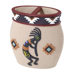 Avanti Linens Navajo Dance Multicolored Plastic Toothbrush Holder