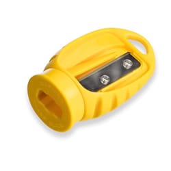 C.H. Hanson 2.625 in. L Carpenter Pencil Sharpener Yellow 1 pc