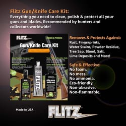 Flitz No Scent Gun and Knife Care Kit Paste 1.7 oz