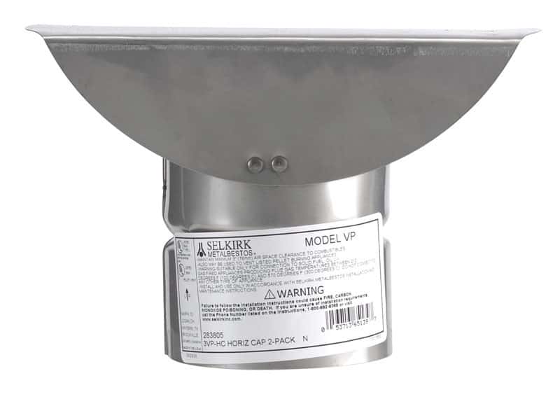 Selkirk 3 in. D Galvanized/Stainless Steel Stove Pipe Cap Ace Hardware