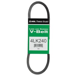 Mitsuboshi Super KB Standard V-Belt 0.5 in. W X 24 in. L For Riding Mowers