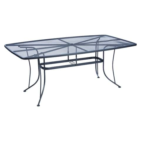 Living accents kensington rectangular black glass shop dining table