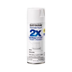 Rust-Oleum Painter's Touch 2X Ultra Cover Semi-Gloss White Spray Paint 12 oz