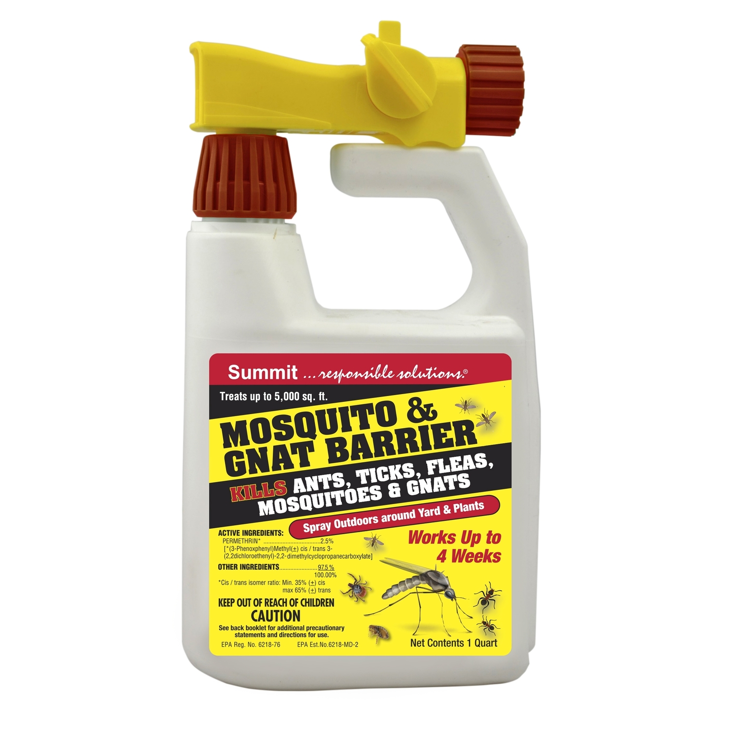 Summit Mosquito Barrier Insect Killer Liquid 32 oz Mfr# 010-6 - Ace ...