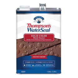 Thompson's WaterSeal Solid Chestnut Brown Waterproofing Wood Stain and Sealer 1 gal
