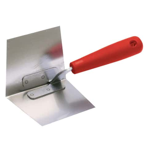 QLT by Marshalltown 5-in x 3.75-in Stainless Steel Corner Trowel in the  Trowels department at