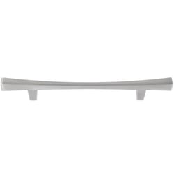 MNG Savanna Transitional Bar Cabinet Pull 5-1/16 in. Satin Nickel Silver 1 pk