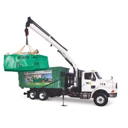WM Bagster 606 gal Dumpster In A Bag Open 1 pk 3 mil