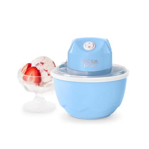 Rise by Dash 4.5 qt. Sky Blue Stirring Popcorn Popper