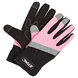 STIHL Cotton Candy Gloves Black/Pink M 1 pair