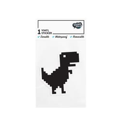 StickerYou Chrome Dino Sticker Vinyl 1 pk