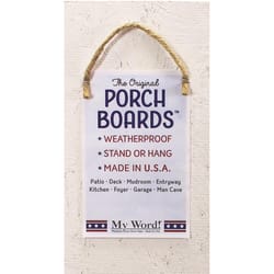 My Word! Multicolored Wood 46.5 in. H Welcome Monarch Butterfly Porch Sign