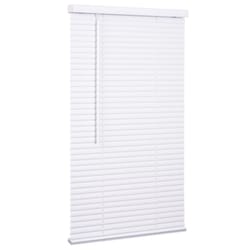 Lotus & Windoware, Inc Vinyl Blinds 34 in. W X 72 in. H White Cordless