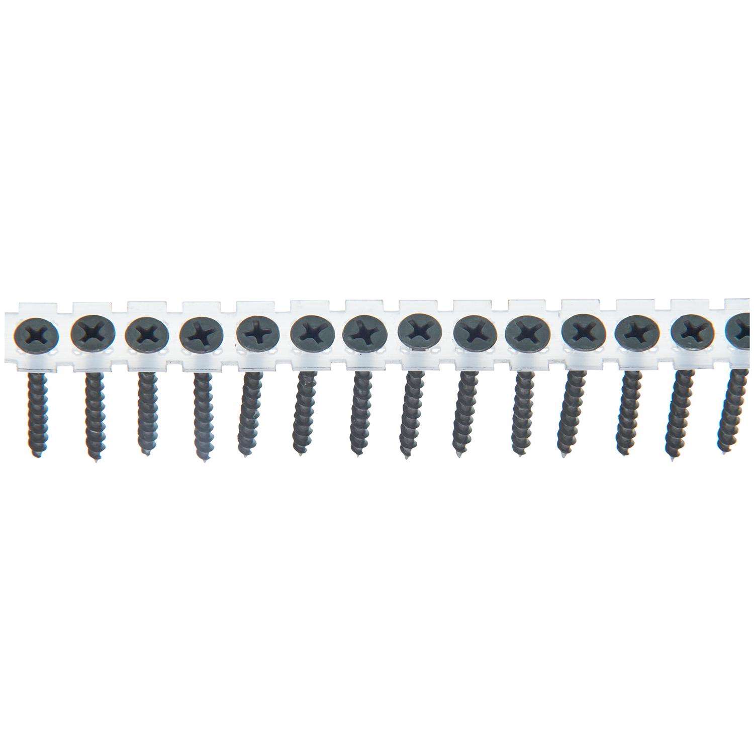 Senco DuraSpin No. 6 Sizes X 1-5/8 in. L Phillips Collated Drywall Screws  1000 pk