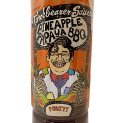 Torchbearer Sauces Pineapple Papaya BBQ Sauce 12 oz