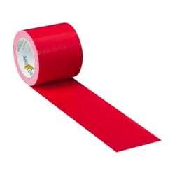 Duck 1.88 in. W X 5 yd L Red Solid Duct Tape